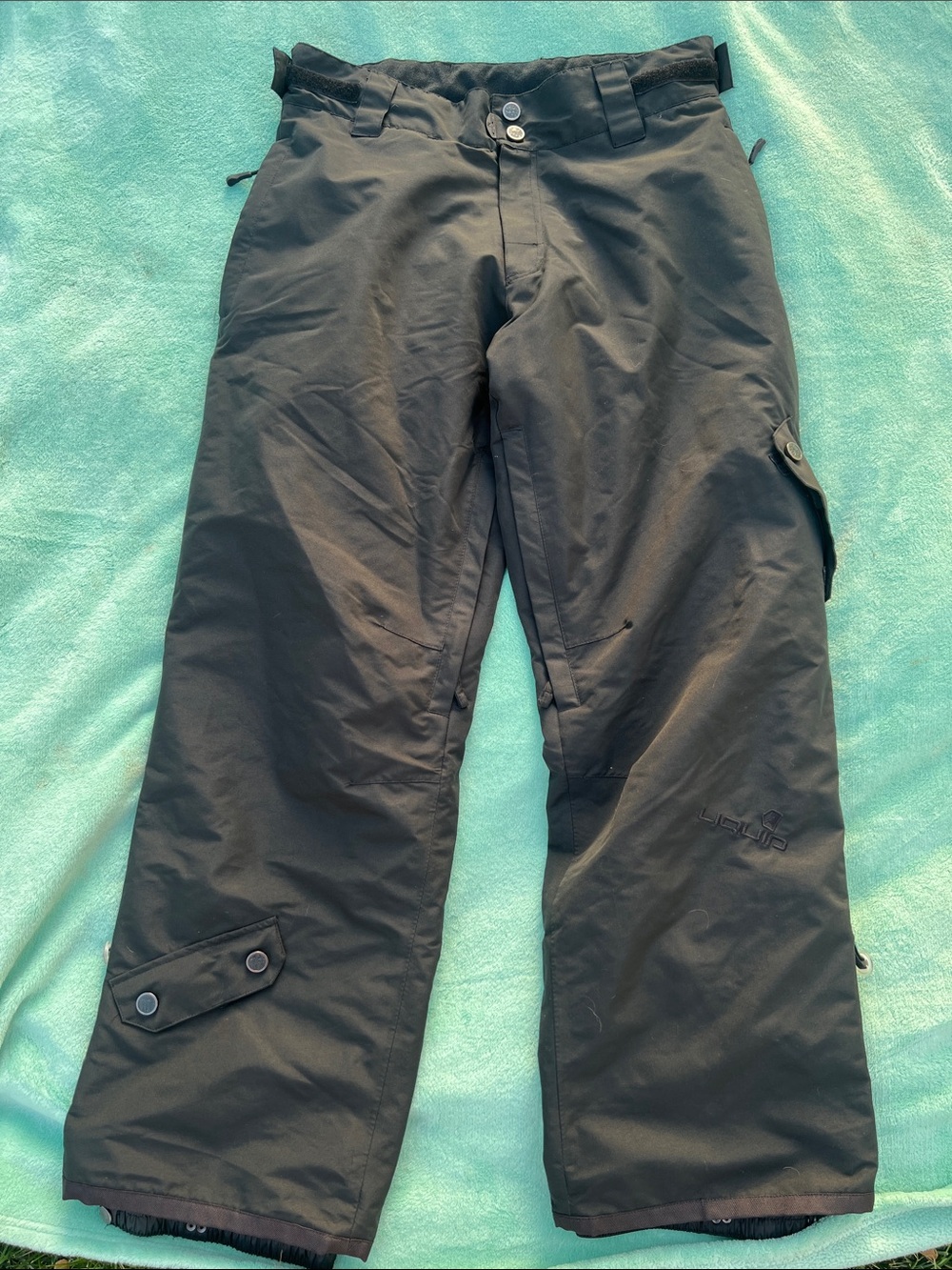 Men's Black Ski & Snowboard Pants - Insulated Performance